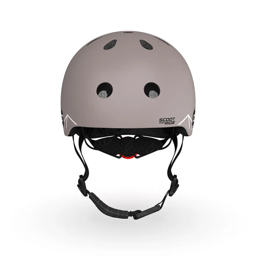 Cykelhjälm för bebis, 45-51 cm - Brown lines