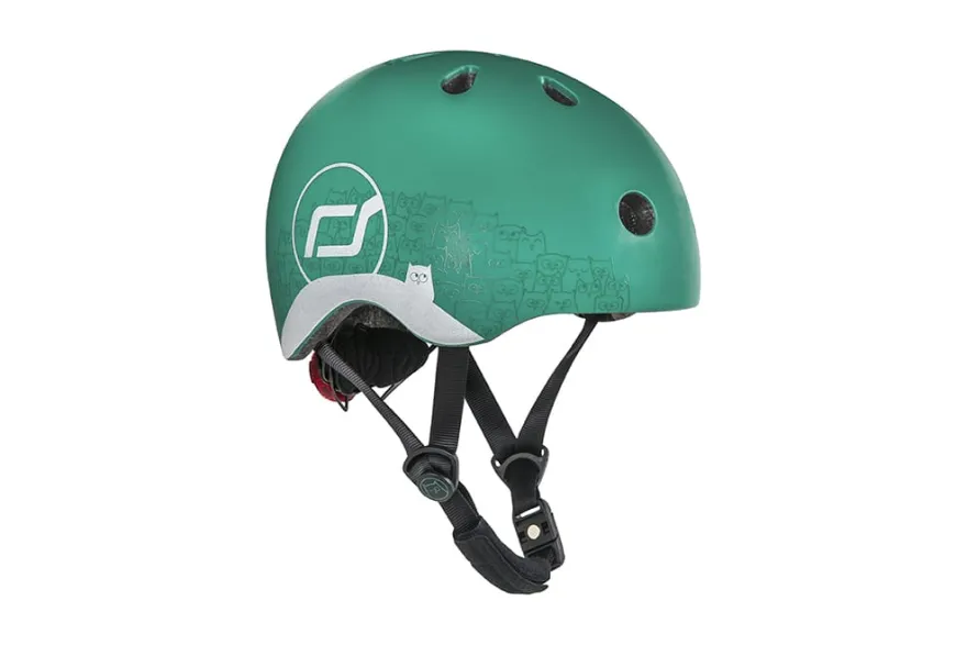 Cykelhjälm till bebis, 45-51 cm - Med reflexer
