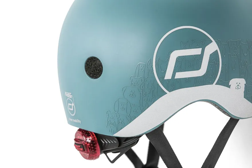 Cykelhjälm till bebis, 45-51 cm - Med reflexer