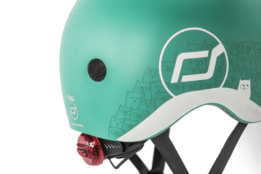 Cykelhjälm till bebis, 45-51 cm - Med reflexer
