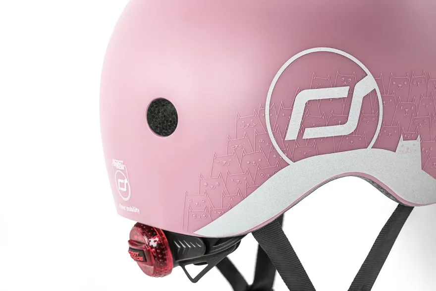 Cykelhjälm till bebis, 45-51 cm - Med reflexer