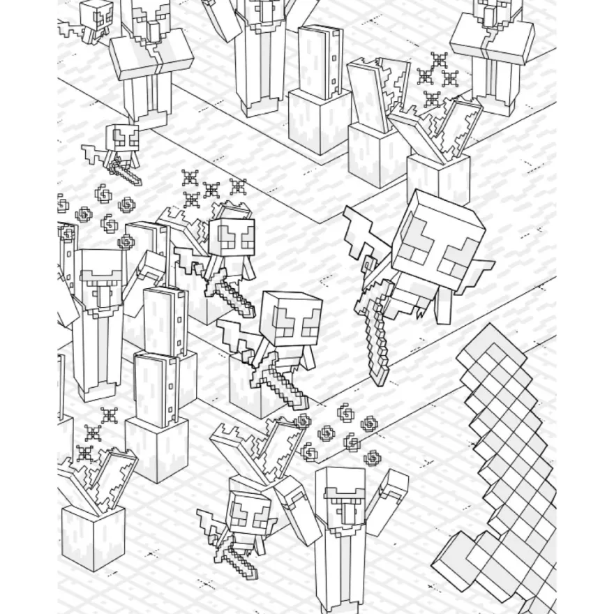 Den officiella Minecraft-målarboken