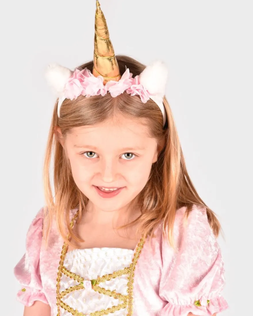 Diadem med enhörningshorn