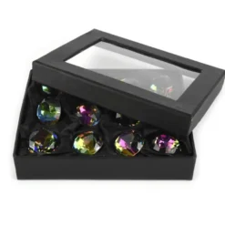 Diamanter Ø 3 cm - Regnbågsfärger - 12 st.