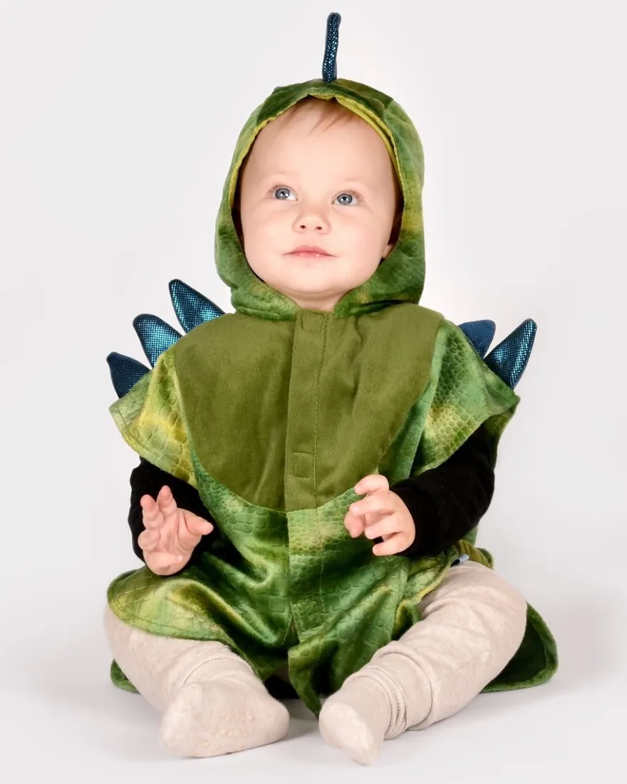 Dinosauriedräkt, stl. 1-4 år