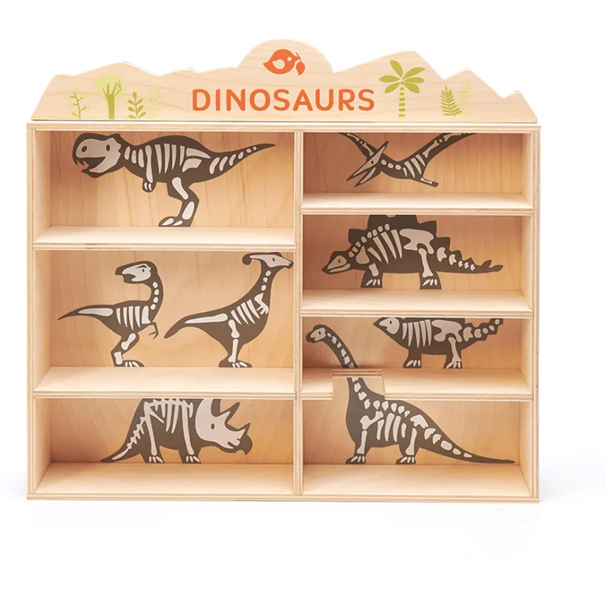 Dinosaurier av trä, 8 delar