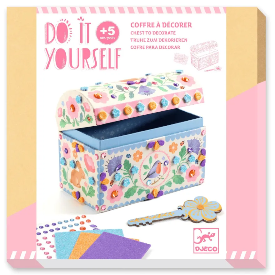 DIY – Gör din egen skattkista, blommig