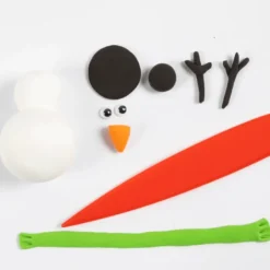 DIY-julhängen - Snögubbe