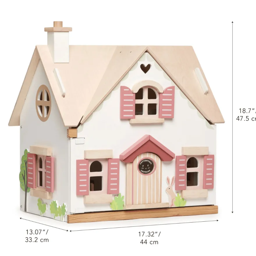 Dockhus – Cottontail Cottage (inkl. möbler)