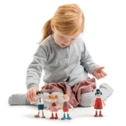 Dockhus - Dockfamilj med rörliga leder