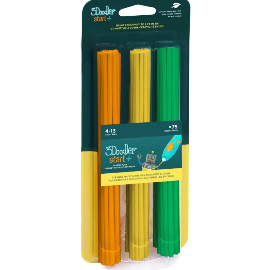 3Doodler Start+ | Refill Färgmix 2, 75 st.