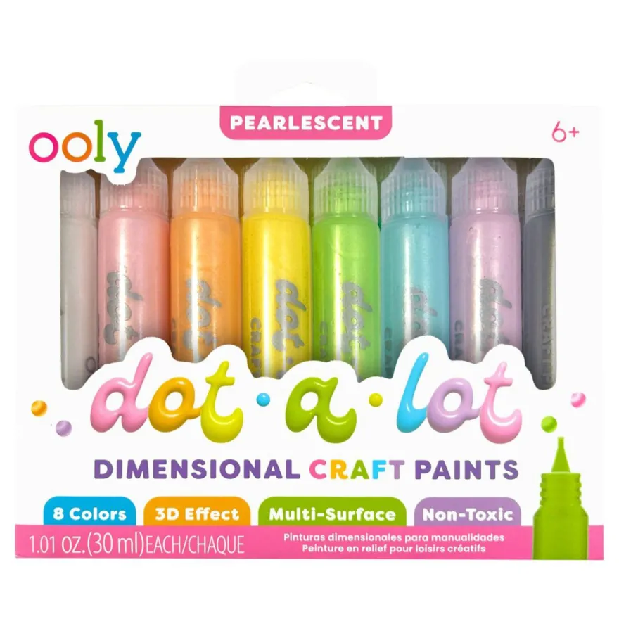 Dot-A-Lot - Pärlemor, 8 st.
