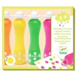 Dot Markers – Neon, 4 st.
