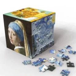 3D-pusselkub – Art