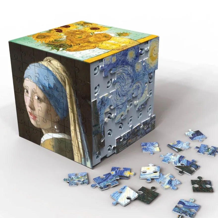3D-pusselkub – Art