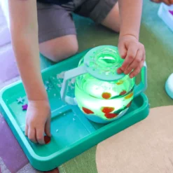 Fascinationsburk med ljus – Ljusblå