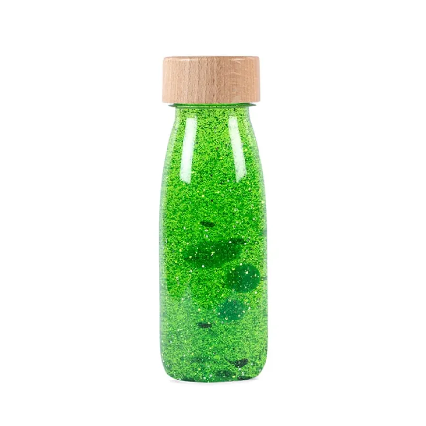 Fascinationsflaska - Grönt glitter
