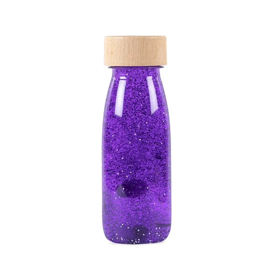 Fascinationsflaska - Lila glitter