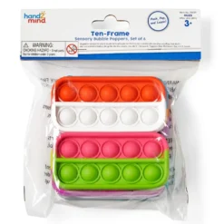 Fidget poppers - Räkna till 10 (paket med 6 st.)