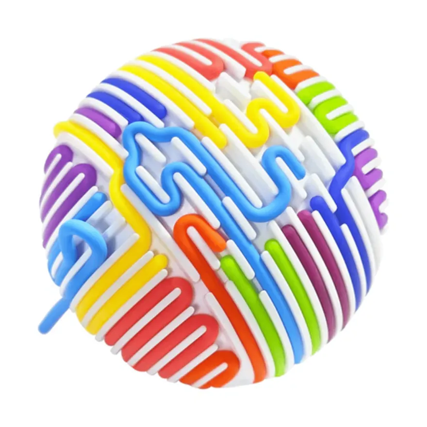 Fidget-sensorisk boll Ø11 cm – Vit