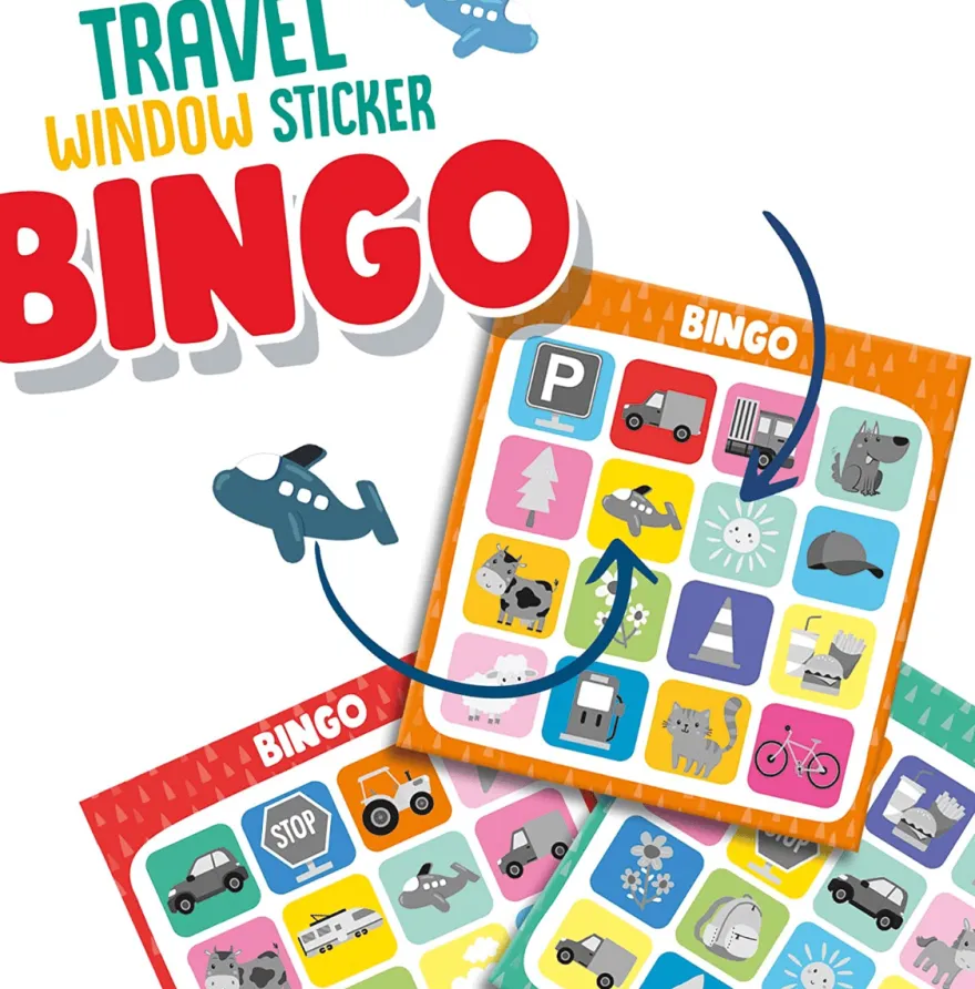 Fönsterbingo för bilresan