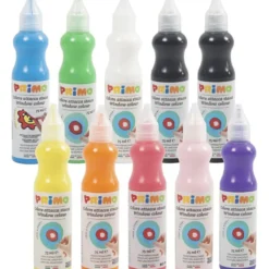 Fönsterfärg 10 x 75 ml.