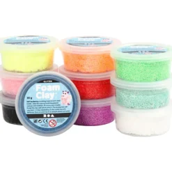 Foam Clay 6 x 14 g - Glitter