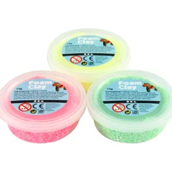 Foam Clay 3 x 14 g. - Neon