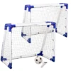 Fotbollsmål Junior 2 st. - 110 x 90 x 60 cm.