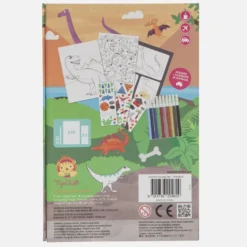 Färgläggningspaket - Dinosaurier
