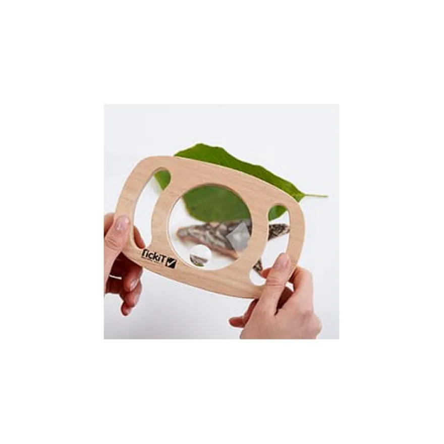 Förstoringsglas Easy Hold i träram