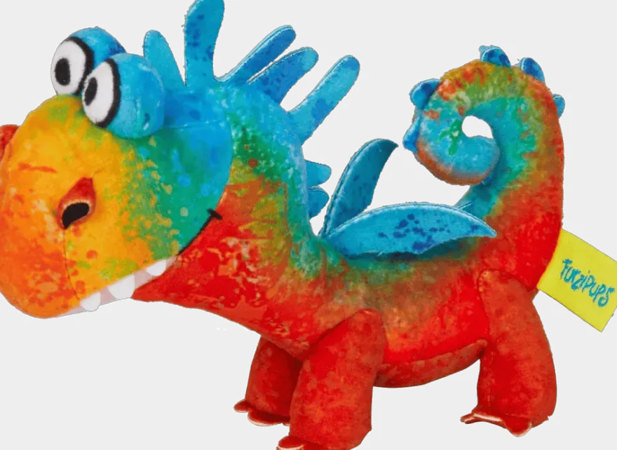 Furzipups - den fjärtande draken, 18 cm