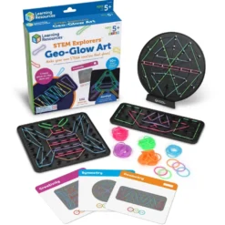 Geobräde – Skapa former med gummiband