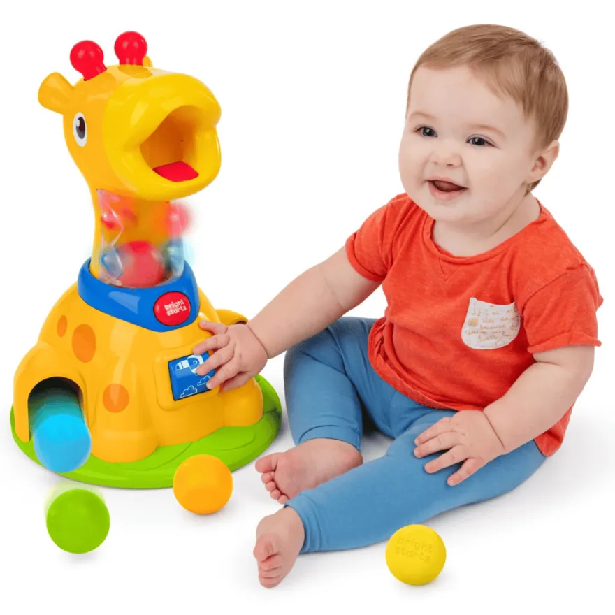 Giraff med ljus och ljud