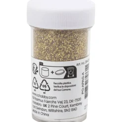 Glitter - Guld, 1 st.