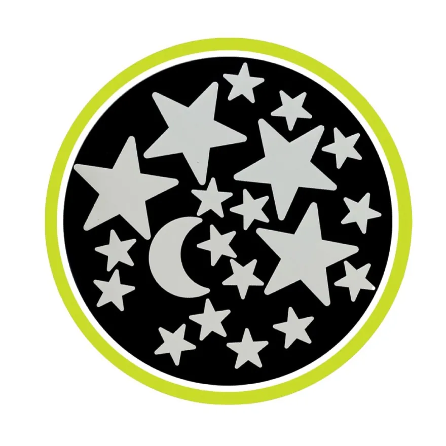 Glow - Måne + stjärnor, 20 delar