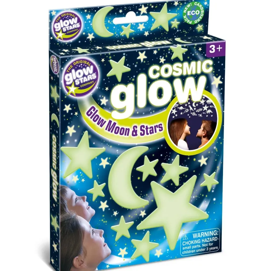Glow - Måne + stjärnor, 20 delar