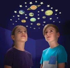Glow - Planeter + stjärnor, 43 delar