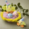 Gör din egen påskkyckling-familj