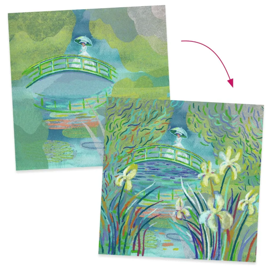Gör konst som Claude Monet