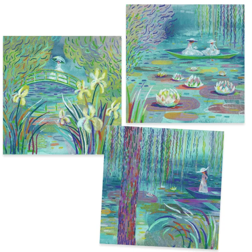 Gör konst som Claude Monet