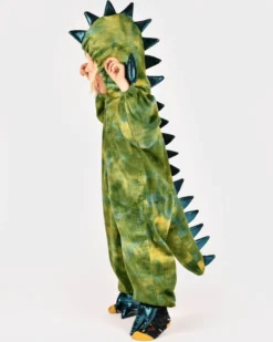 Grön dinosaurie, stl. 3-4 år