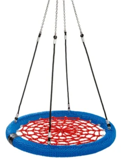 Gunga - Fågelbogunga diameter 100 cm, turkos/gul