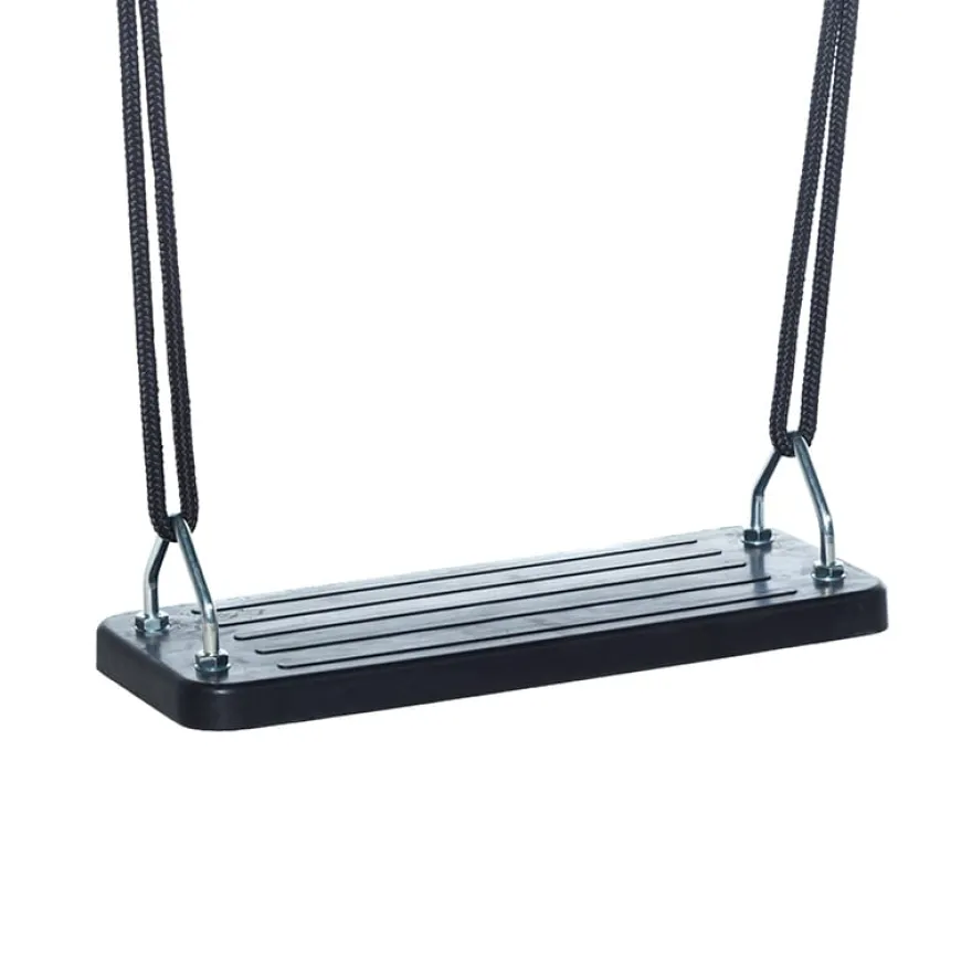 Gunga med gummisits 44,8 x 17,8 cm (svart rep)
