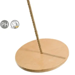 Gunga - Tallriksgunga av trä Ø30 cm.