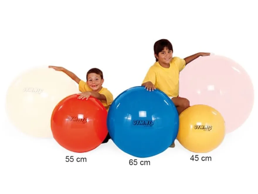Gymnastikboll 65 cm blå