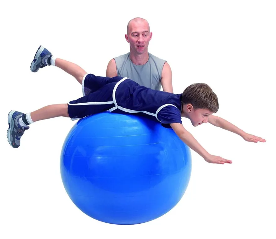 Gymnastikboll 95 cm blå