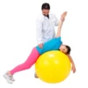 Gymnastikboll 75 cm gul