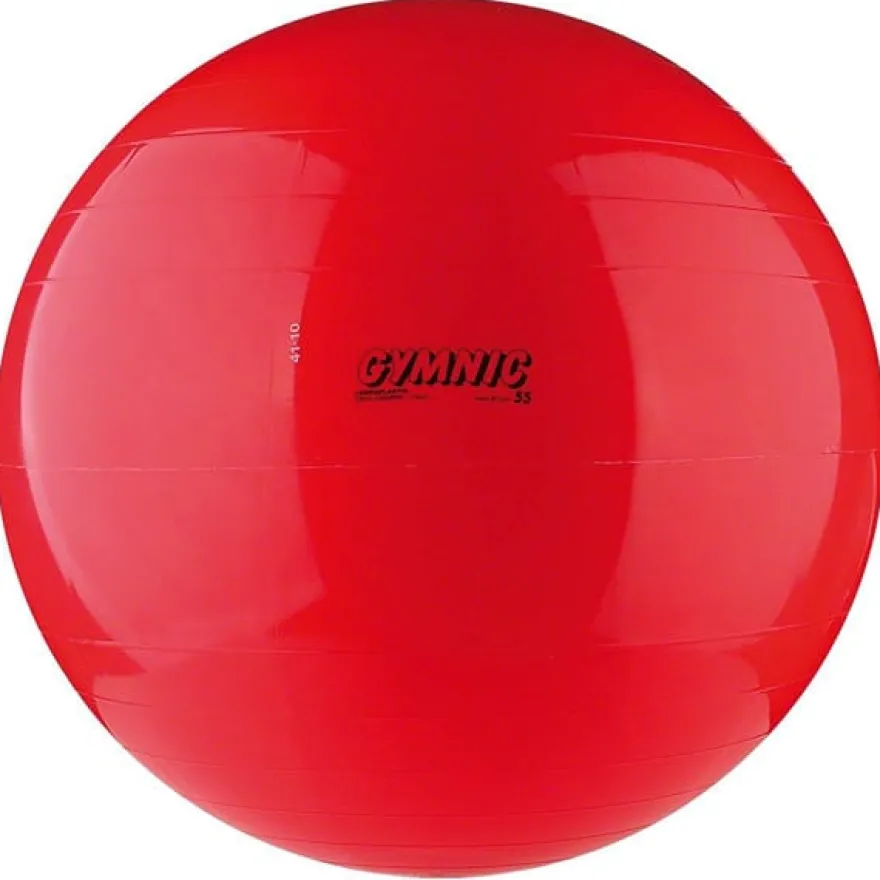 Gymnastikboll 55 cm röd