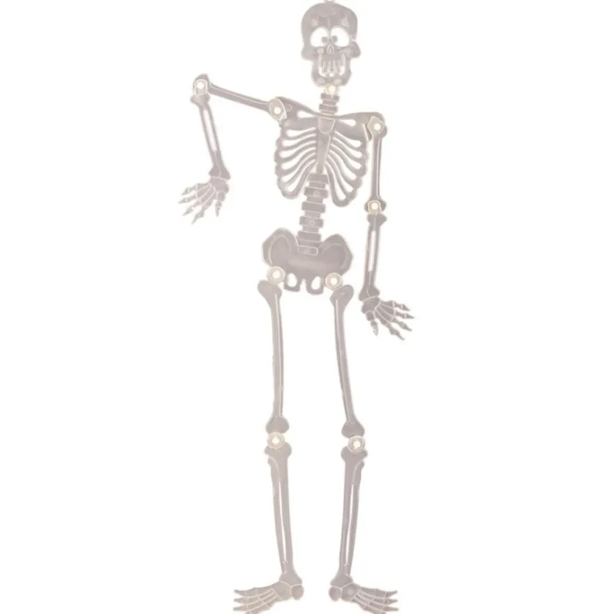 Halloween-hänge – Skelett (självlysande), 90 cm